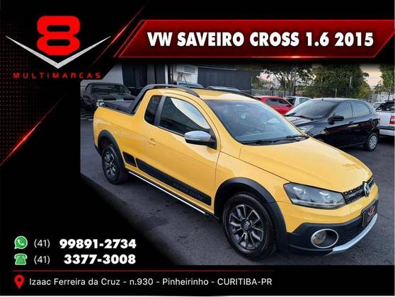 VOLKSWAGEN SAVEIRO 1.6 CROSS CE 16V FLEX 2P MANUAL VOLKSWAGEN SAVEIRO 1.6 CROSS CE 16V FLEX 2P MANUAL